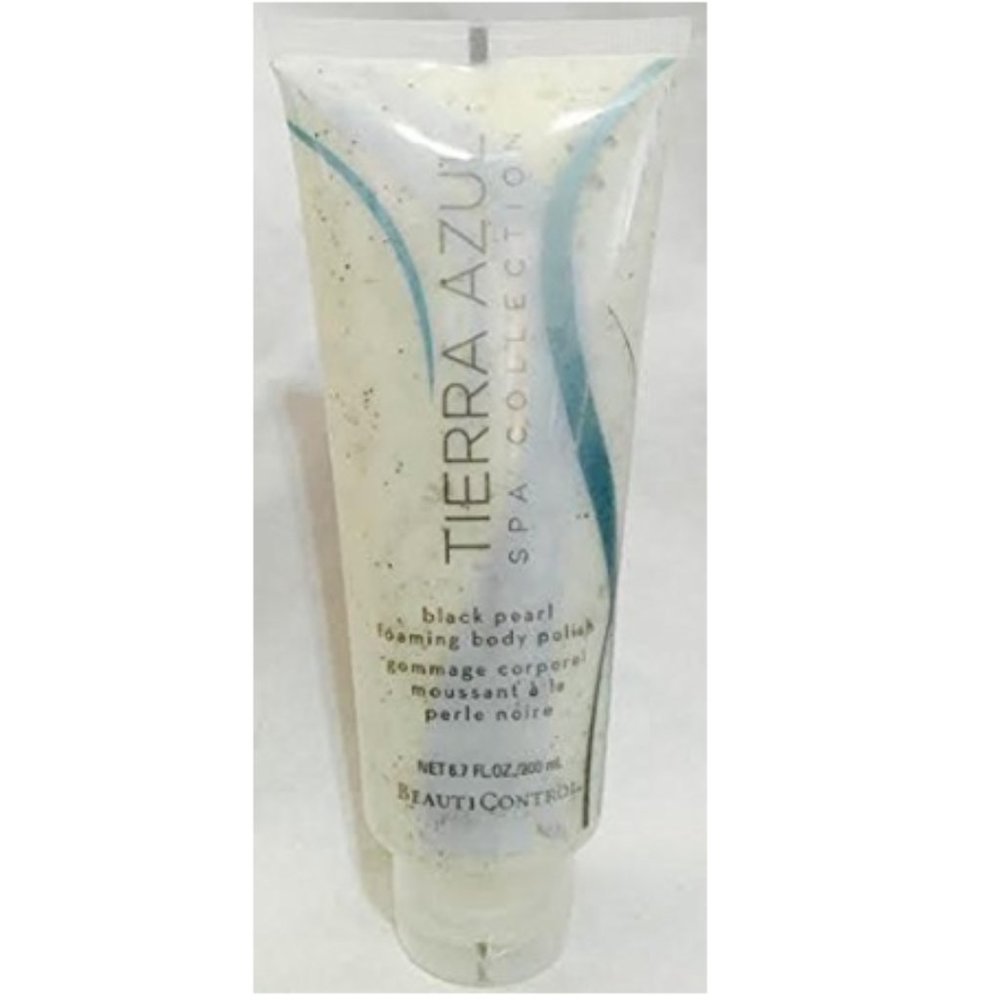 Tierra Azul Black Pearl Foaming Body Polish. Beauticontrol.